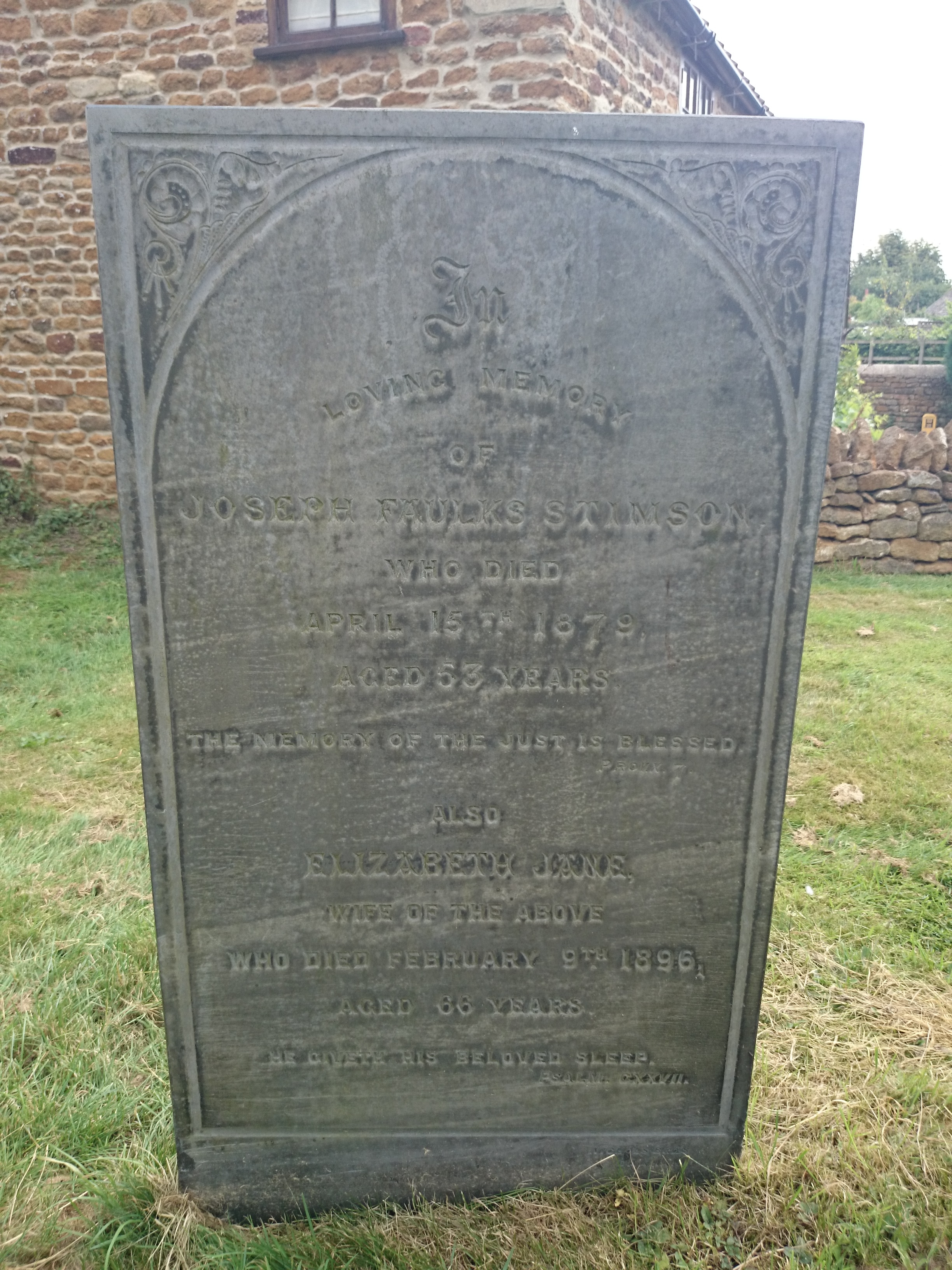 Joseph Faulks Stimson gravesite