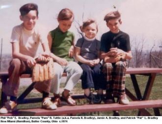 Peb, Pam, Jamie and Pat Bradley