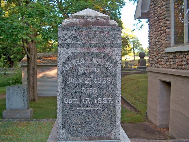 Albert H. Watson's Headstone