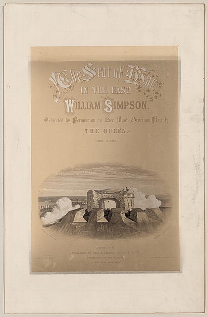 Malakoff or round tower / W. Simpson del. ; E. Walker lith.