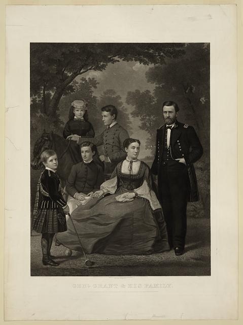 Genl. Grant and his family