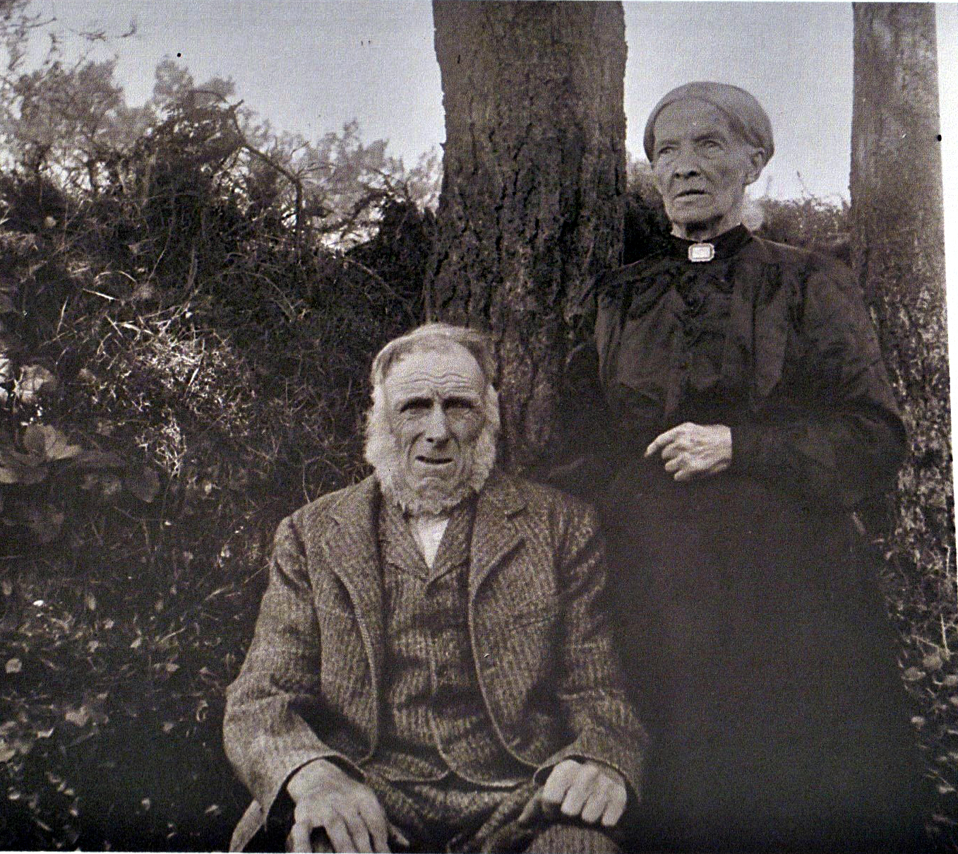Alexander Taylor and his wife Fanny Johanna Budden taken before 1929.