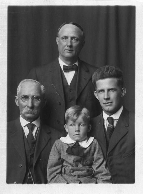 Four Generations of Cailey Men