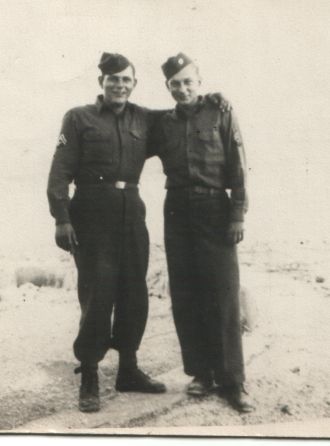 Joe Schindler & Charlie Schafhauser, 1945