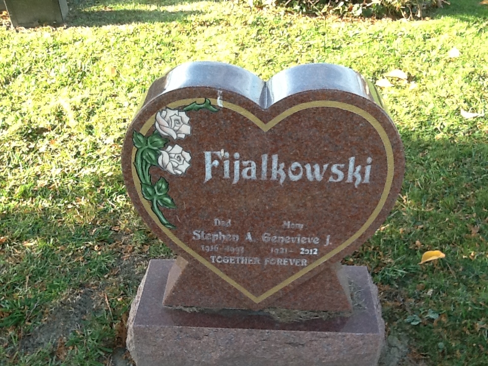 Stephen & Genevieve Fijalkowski gravesite