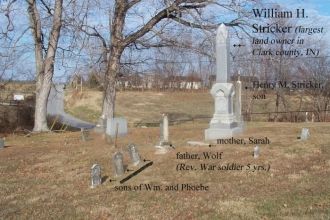 William Henry Stricker gravesite