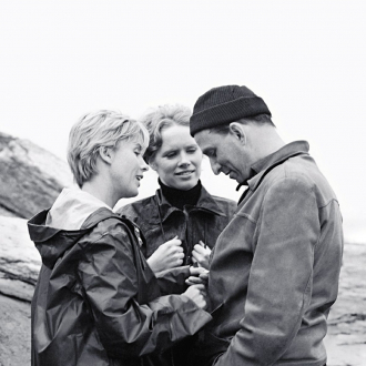 Bibi Andersson, Ingmar Bergman and Liv Ullmann