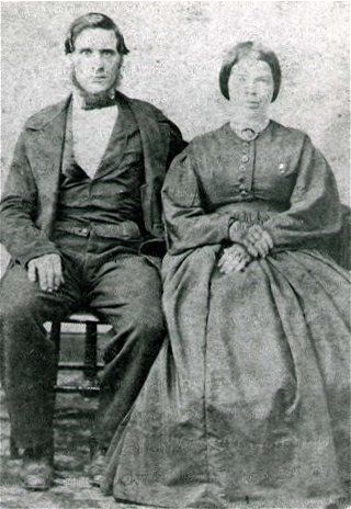 Richard and Margaret Burnop, 1860 Virginia