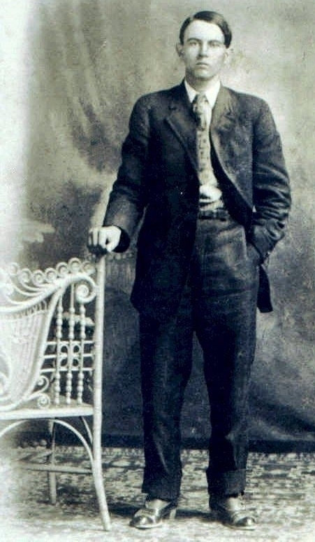 Unknown young man