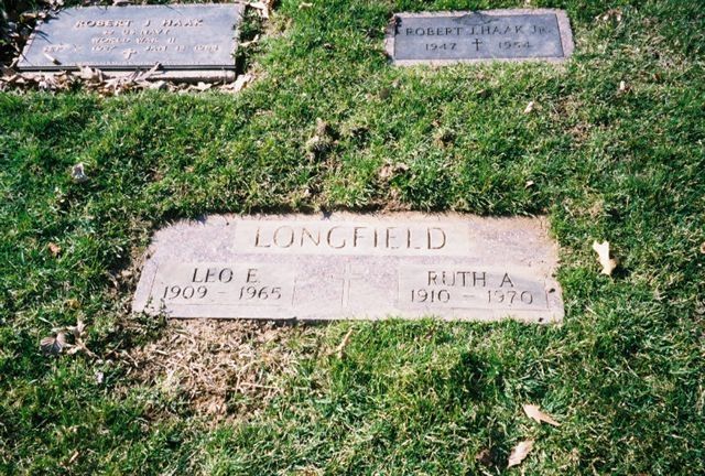 Ruth & Leo Longfield Headstone