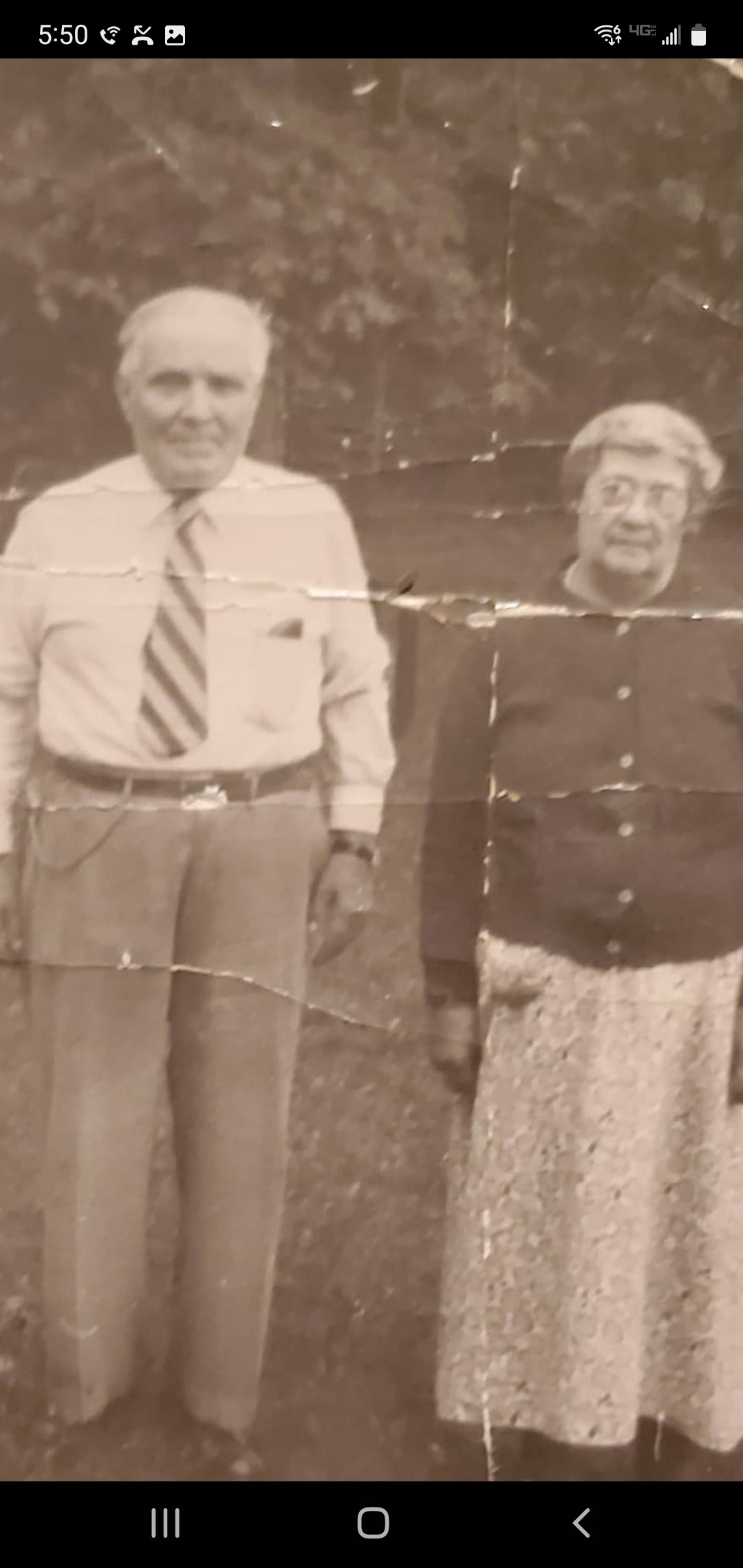 Andrew and his wife. My great grandparents