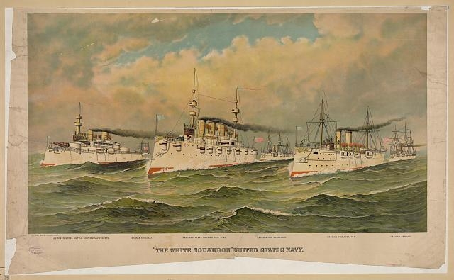 "The white squadron" United States Navy