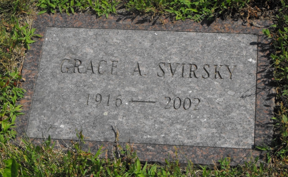 Grace A Svirsky gravesite