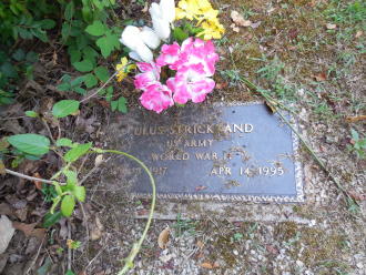 Ulus Strickland Gravesite