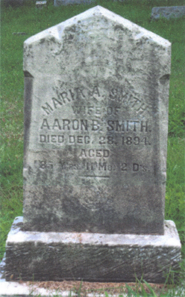 Maria Aston Gravesite