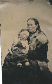 Annie (Sherburne) & Eugene Hurd, Maine 1879