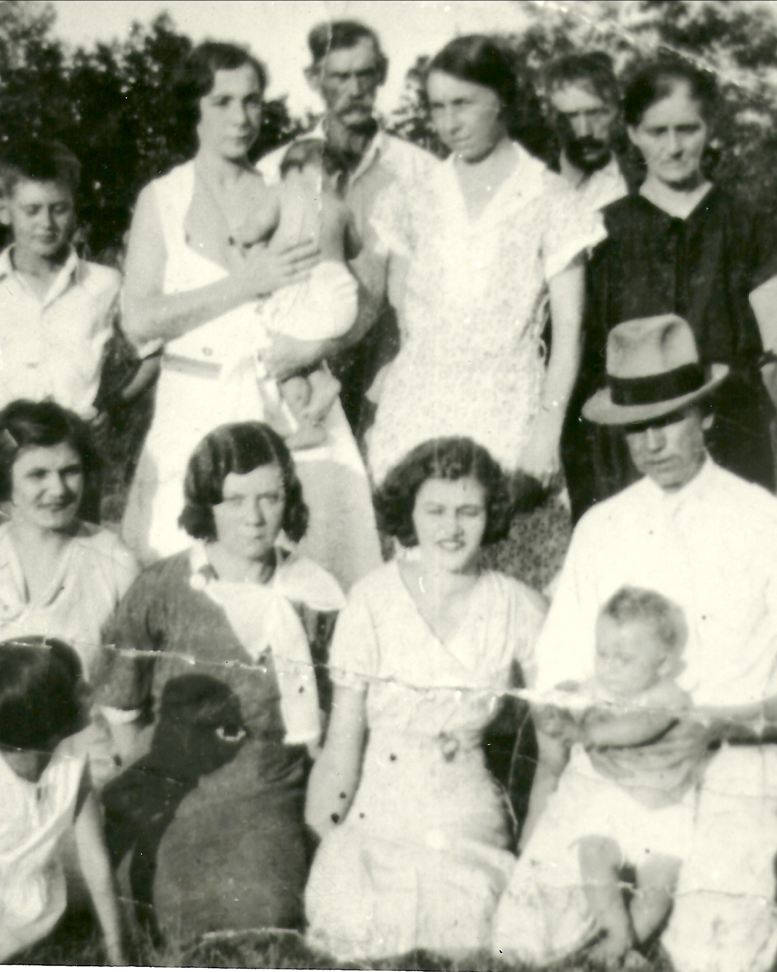 Yancy Cook Family, 1930 North Carolina