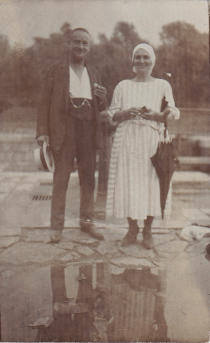 Franz and Cecílie Absolon