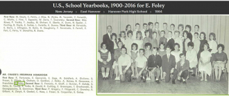 Eileen Catherine Foley-Rough--U.S., School Yearbooks, 1900-2016(1964)Freshroom Homeroom Class