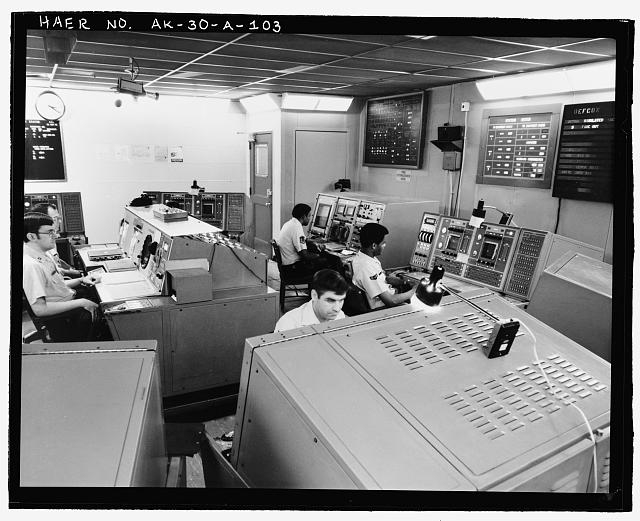 103. View of transmitter building no. 102, missile...