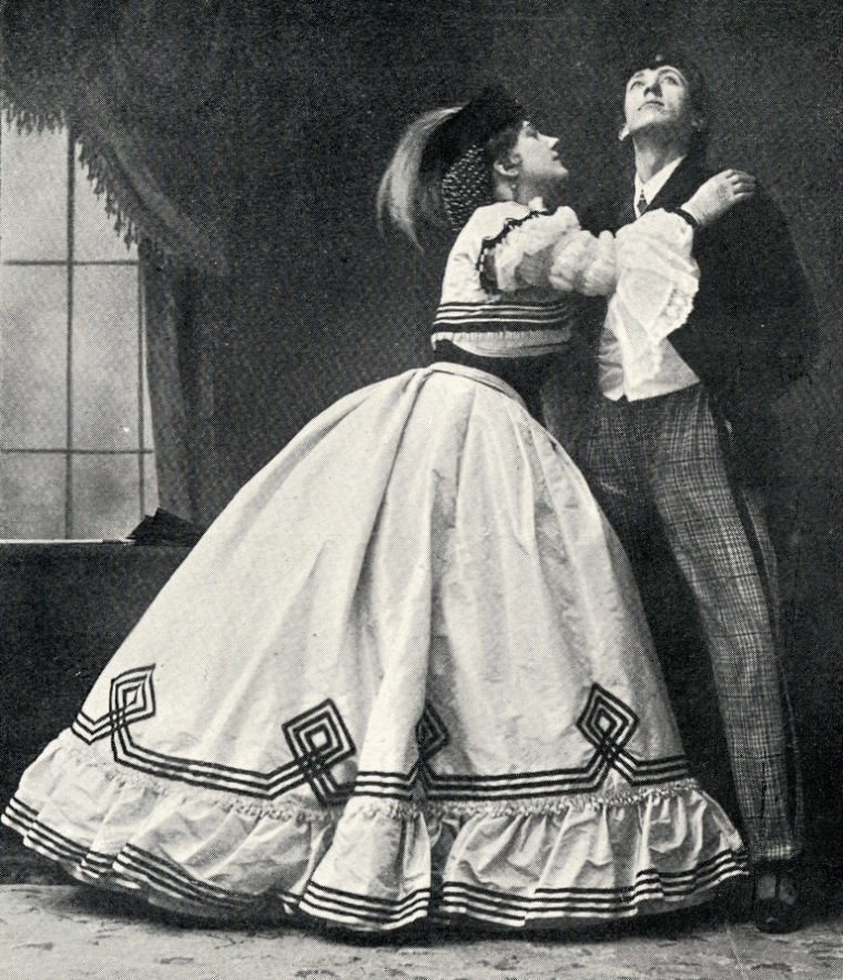 Crinoline Dress, 1898