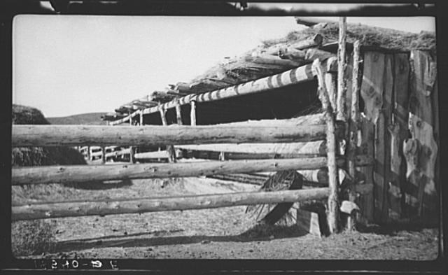 Corral near Cordova, New Mexico