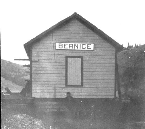 Old Train Depot, Montana 1915