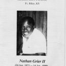 A photo of Nathan Grier Jr.