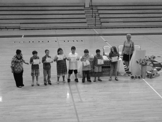 Hanceville Elementary Third Grade Honor Roll Recipients, c. May 2015