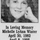 In loving memory of Michelle LyAnne Winter
