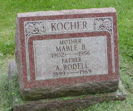 Kocher, A. Rodell and Mable