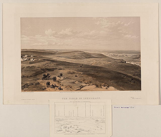 The field of Inkermann / W. Simpson delt. ; T. Picken lith.