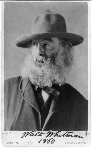 Walt Whitman, 1869