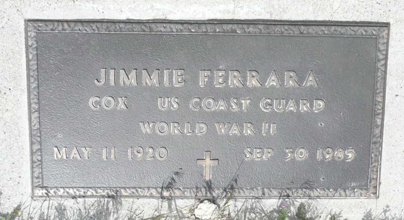 Jimmie Ferrara Gravesite