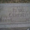 A photo of Pearl Wilmore Campbell Headstone