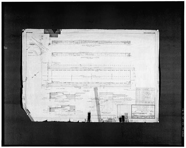 30. Oakland Port and General Depot. Transit Shed No. 7,...