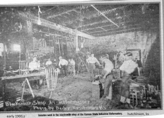 Kansas State Reformatory blacksmith shop