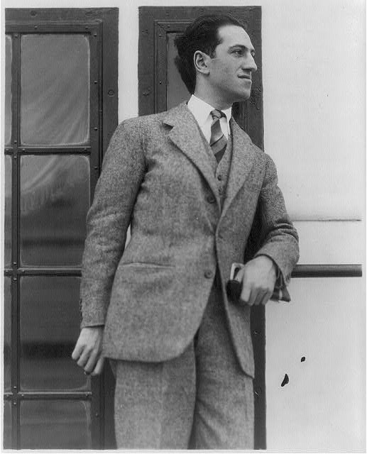[George Gershwin, 1898-1937, three-quarters length...