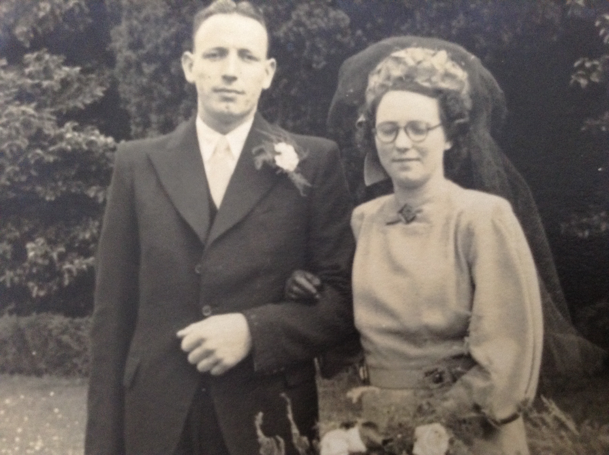 Fredrick & Rita (Hewitt) Dunlop, 1948