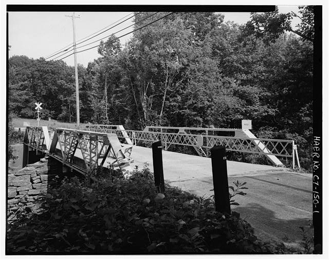 1. VIEW SOUTHEAST, GENERAL VIEW OF BRIDGE WITHIN SETTING...