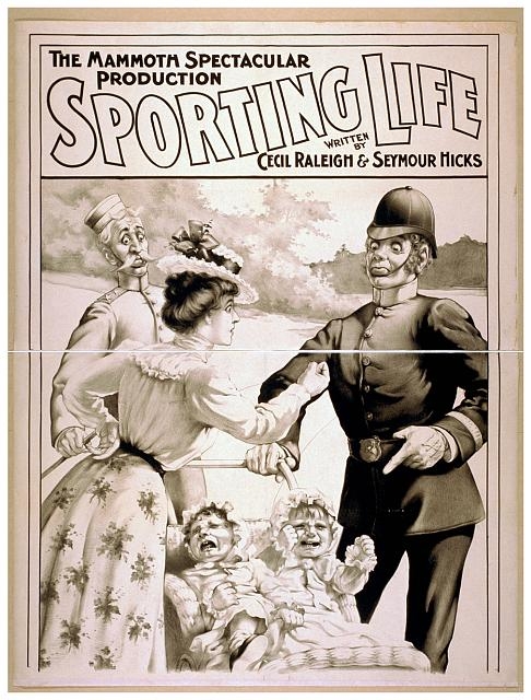 The mammoth spectacular production, Sporting life written...
