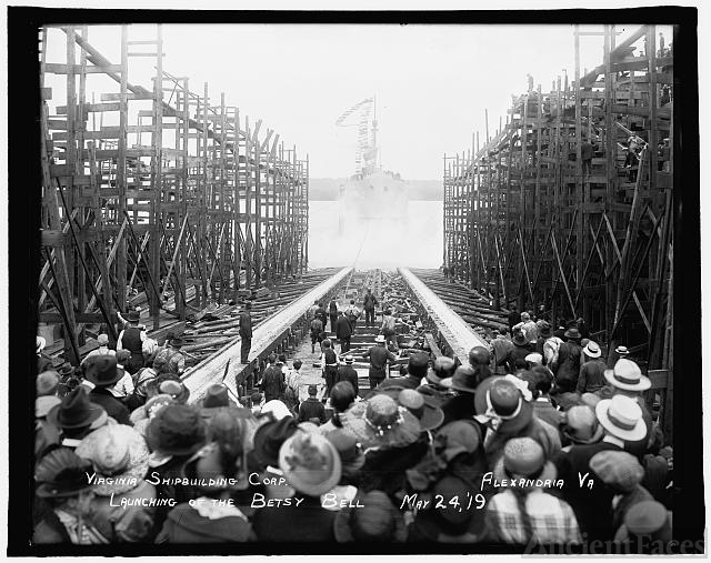 Virginia Shipbuilding Corp., Alexandria, Va. Launching of...