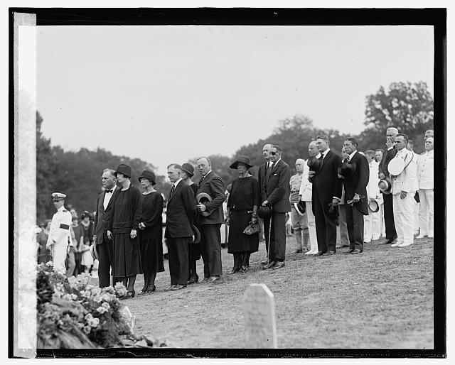 Burial of Lt. Lansdowne, 9/8/25