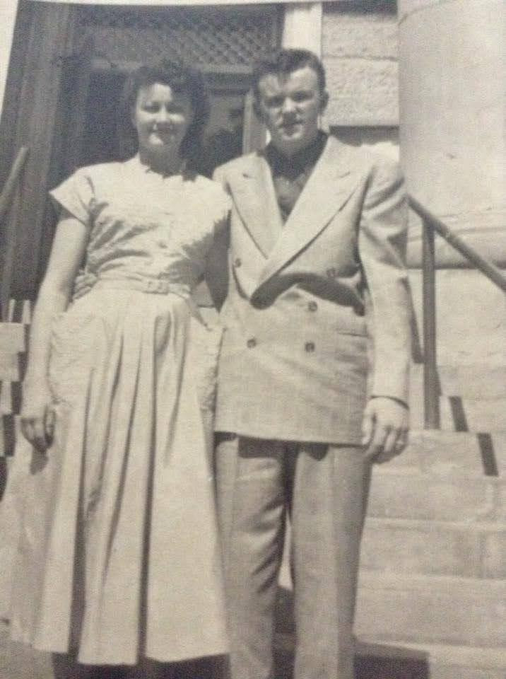 On the steps of City Hall, Carson City 1951