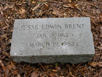 Jesse Edwin Brent Gravesite