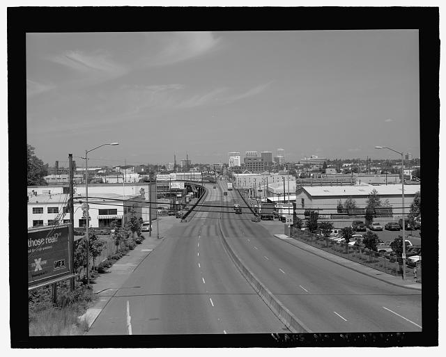 General perspective view of the Union Avenue Viaduct,...