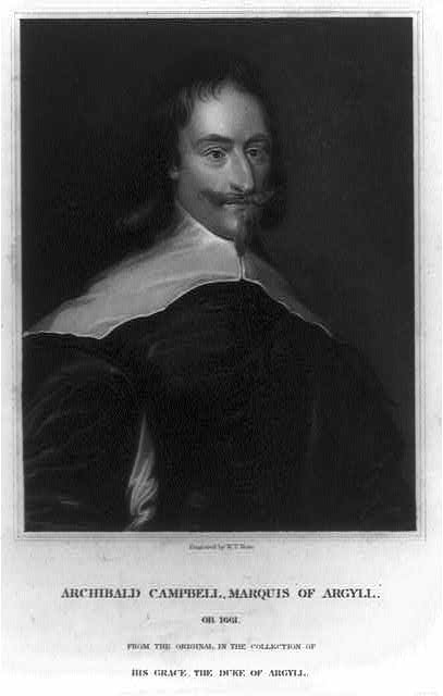 Archibald Campbell, marquis of Argyll, d. 1661