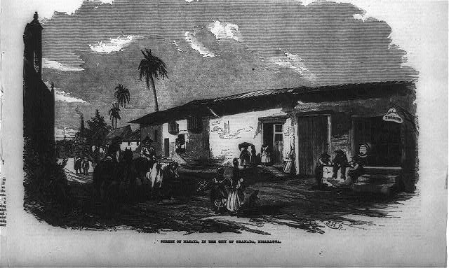 [Gen. Wm. Walker's Exp. in Nicaragua]: Street of Masaya...