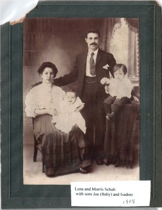 Morris & Lena Schub Family, IL c1910