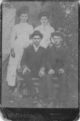 Two unknown couples Two unknown couples